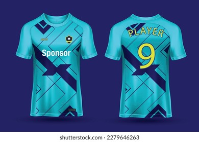 vector soccer jersey template sport t shirt design