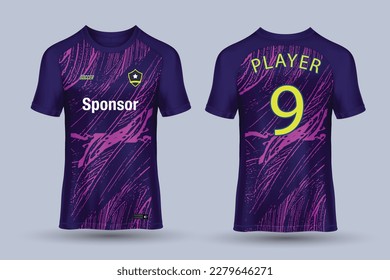 vector soccer jersey template sport t shirt design