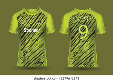 vector soccer jersey template sport t shirt design