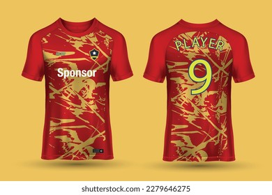 vector soccer jersey template sport t shirt design