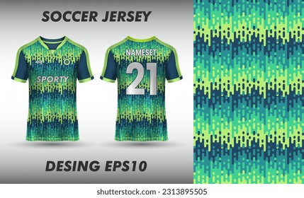 Vector soccer jersey template sport t shirt design and sublimation design