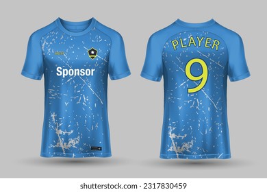 vector soccer jersey template sport t shirt design