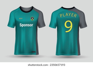 vector soccer jersey template sport t shirt design