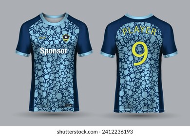 vector soccer jersey template sport t shirt design