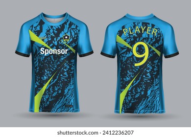 vector soccer jersey template sport t shirt design