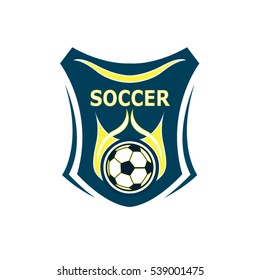 vector of soccer logo design