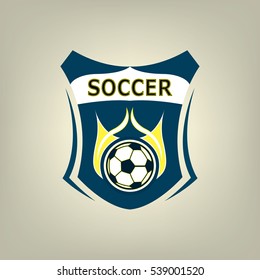 vector of soccer logo design