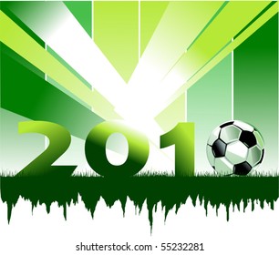 Vector Soccer player design / Football Background / Vector sport design