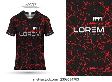 concepto de uniforme de fútbol vectorial JERSEY