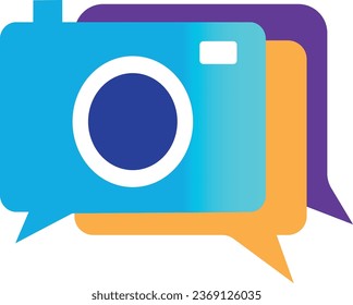 vector social media design logo