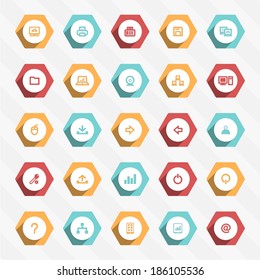 vector social media icons. 