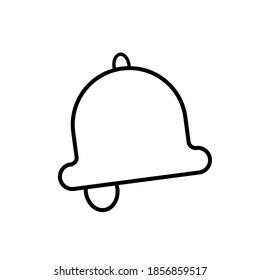 Vector social media notification icon.