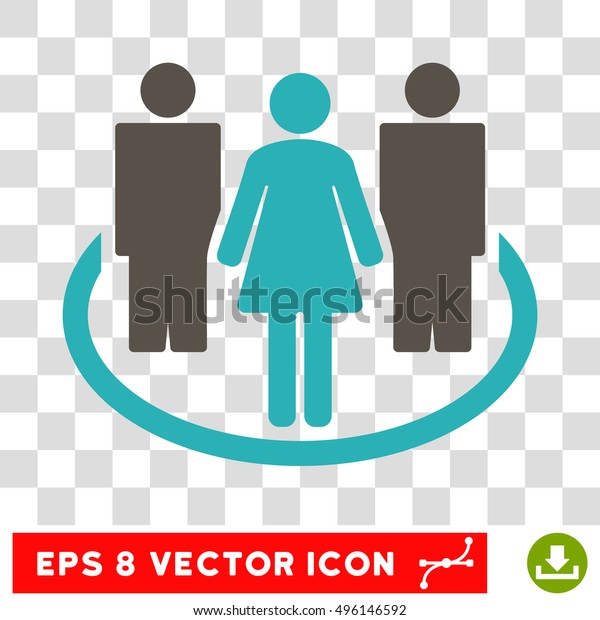 Vector Society Eps Vector Icon Illustration Stock Vector (Royalty Free