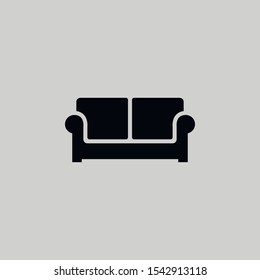 Vektorillustration Sofa Icon - Vektorillustration