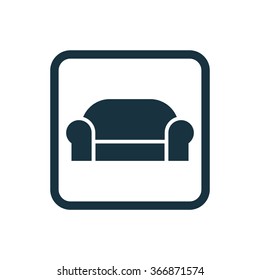 Vector sofa Icon