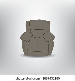 vector sofa for illustration,flat illustration or 3d base