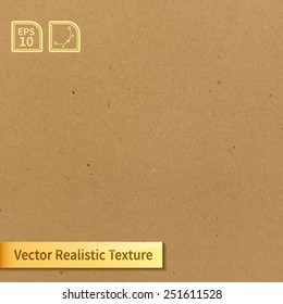 Vector soft clean cardboard texture. Photo texture for your design