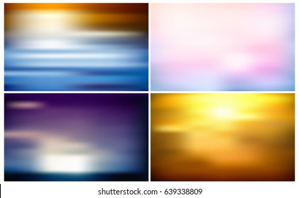 vector soft color, focus blur, illustration color filter abstract for background