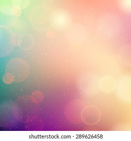 Vector Soft colored abstract background for design