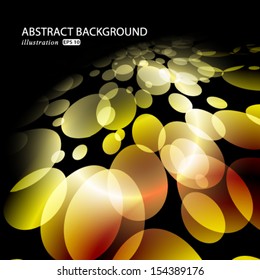 Vector soft glittery lights abstract Christmas background.