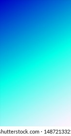 Vector soft gradient background. Smooth abstract colorful mesh background. Abstract blue gradient.