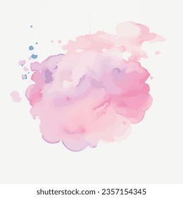 fondo de mancha de salpicadura de color suave vectorial
