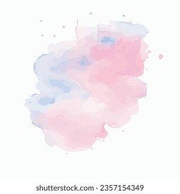 fondo de mancha de salpicadura de color suave vectorial