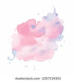 fondo de mancha de salpicadura de color suave vectorial