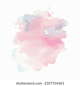 fondo de mancha de salpicadura de color suave vectorial