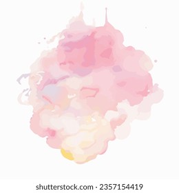 fondo de mancha de salpicadura de color suave vectorial