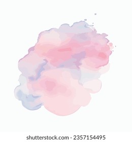 fondo de mancha de salpicadura de color suave vectorial