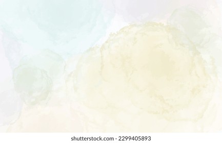 Vector soft yellow abstract watercolor background, company, school, social media, advertising, printing and more