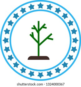 Vector Soil Plant Icon