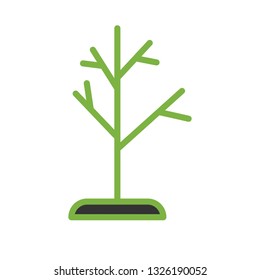Vector Soil Plant Icon