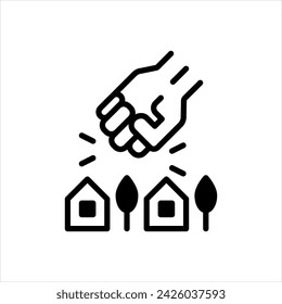 Vector solid black icon for belittle