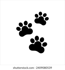 Vector solid black icon for follow up