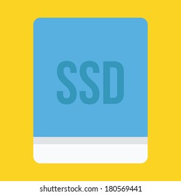 Vector Solid State Drive Icon