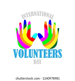 vector solidarity volunteer day