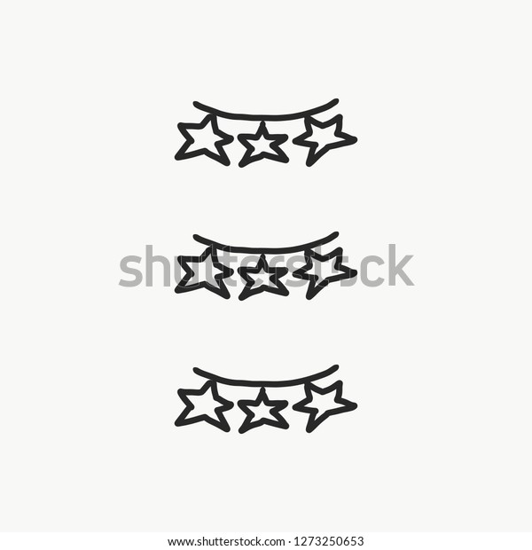 Vector of\
some banners, buntings, borders and dividers for your notes or\
whatever you want done by hand. Forms of\
stars
