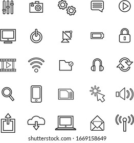 vector sort of telephone icon