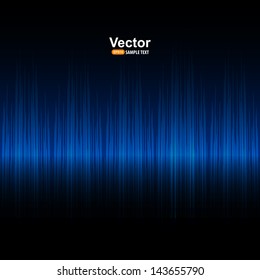 Vector sound blue equalizer