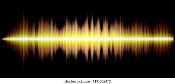vector sound diagram, abstract music background