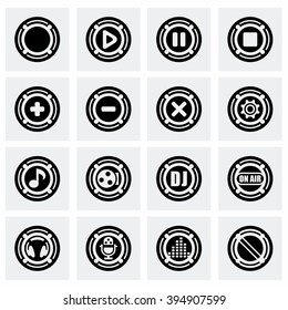 Vector Sound icon set