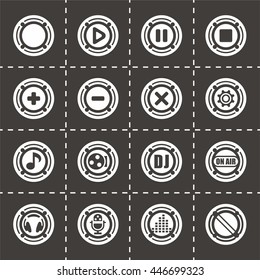Vector Sound icon set