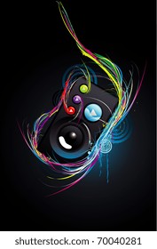 vector sound illustration
