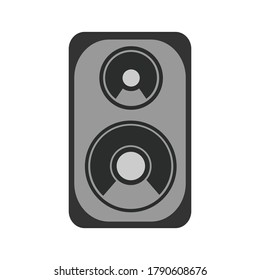 Vector sound system. Illustration of the speaker.