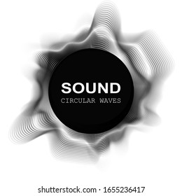 vector sound wave. radial equalizer. dynamic volume.