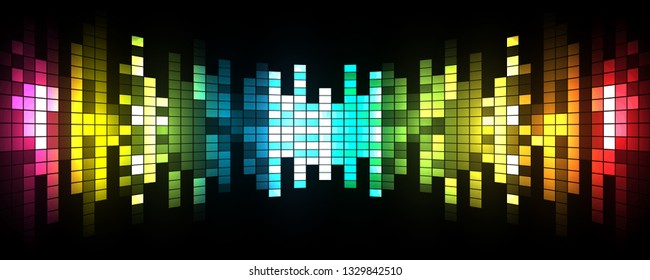 Vector sound wave with spectrum