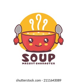 vector soups cartoon illustration, suitable for, logos, prints, stickers, etc, isolated on a white background.