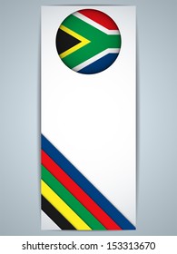 Vector - South Africa Country Set of Banners